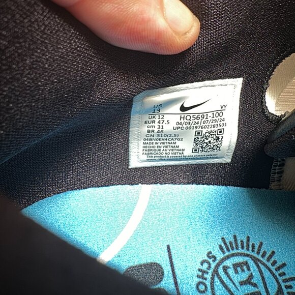 Nike Giannis Freak 6 EYBL PE Basketball Shoe Size 13 - HQ5691-100 - Super RARE! - Picture 10 of 10